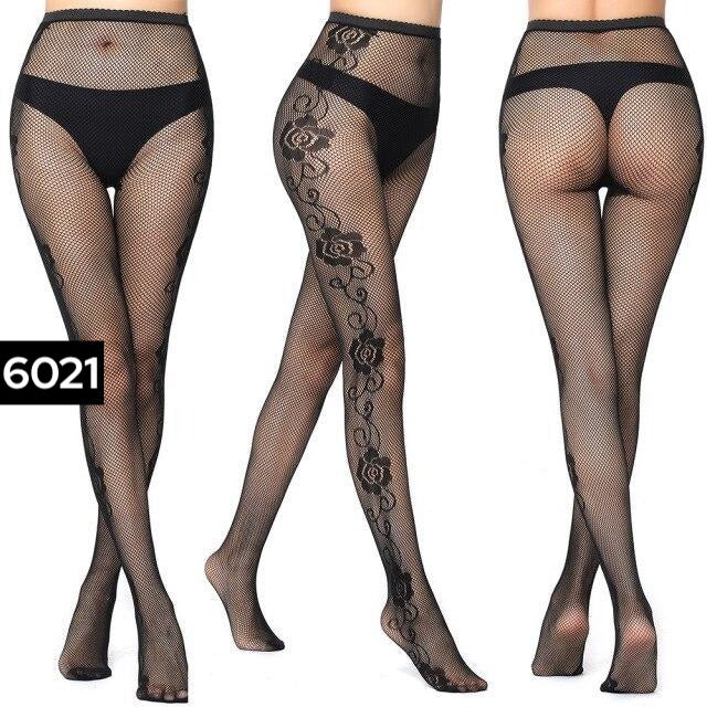 Women's Double Weave Nylon Fishnet Tights